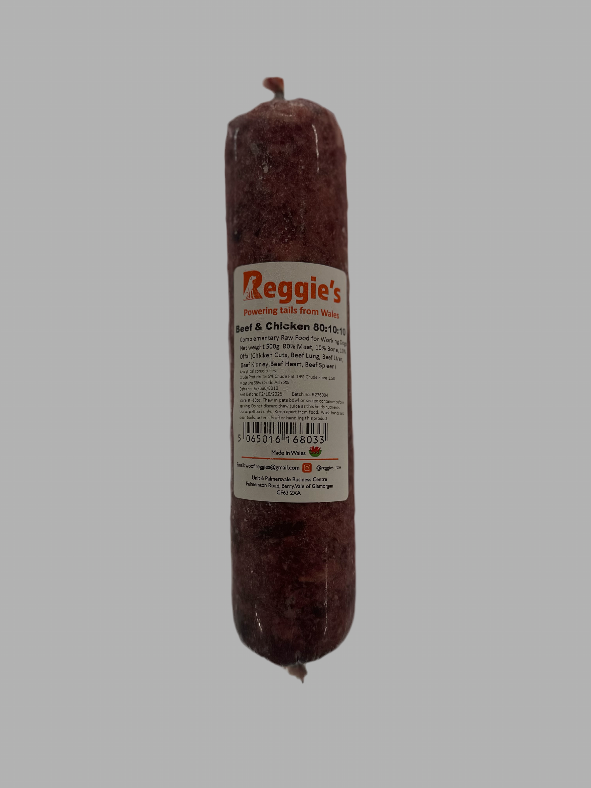 Reggies Mince - Beef & Chicken 500g