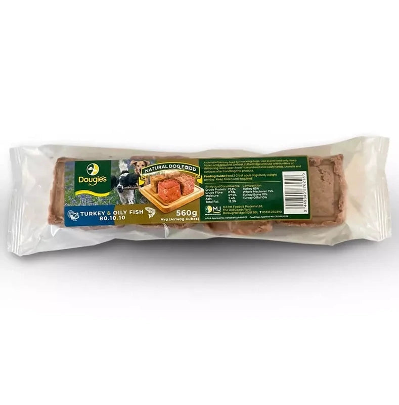 Dougies Mince - Turkey & Oily Fish 560g