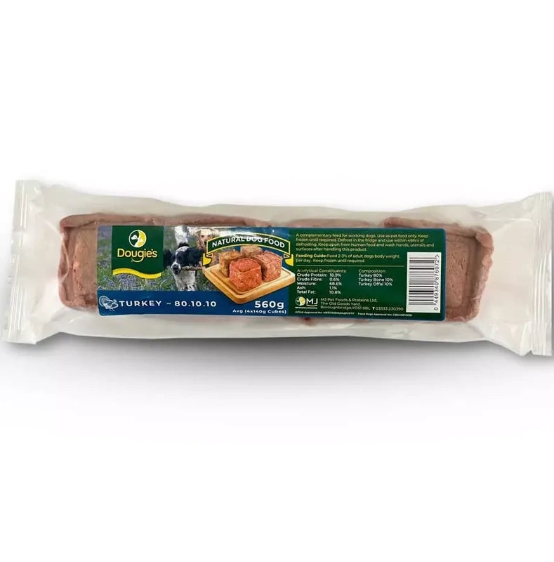 Dougies Turkey Raw Complete 560g