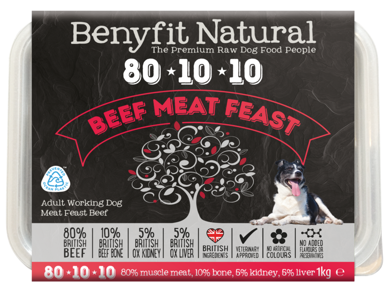 Benyfit Natural Beef Meat Feast 1kg