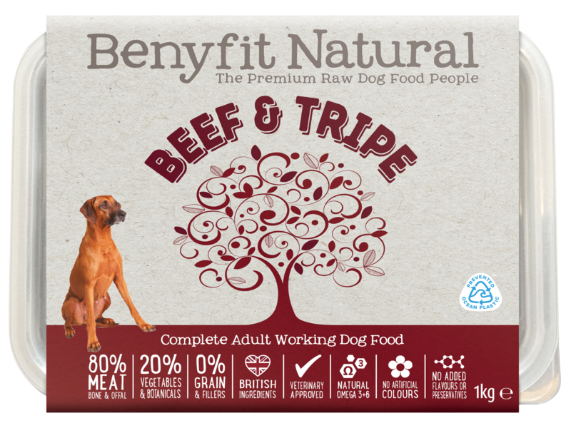 Benyfit Natural Beef & Tripe Complete 1kg