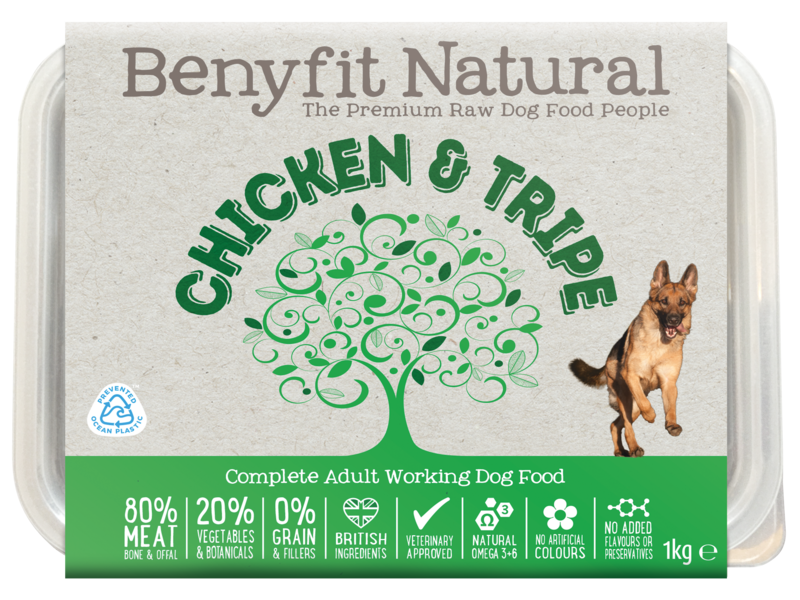 Benyfit Natural Chicken & Tripe Complete 1kg