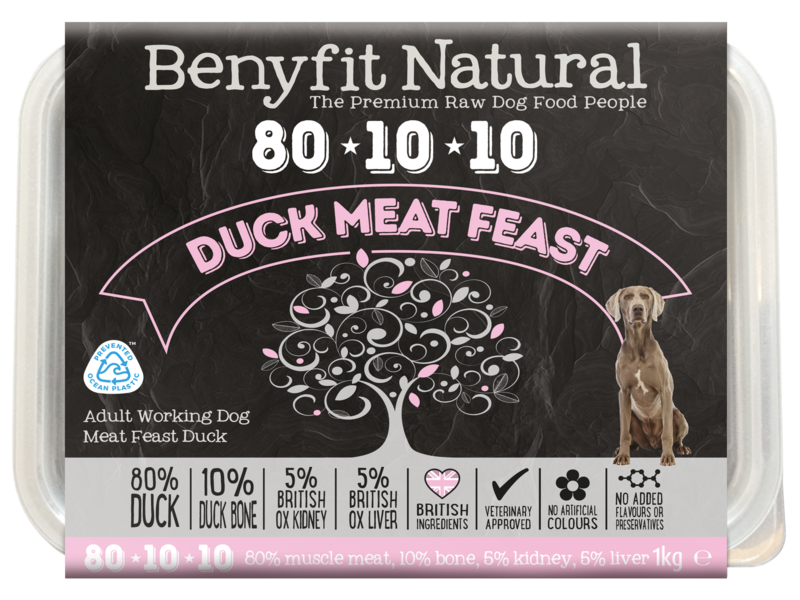 Benyfit Natural Duck Meat Feast 1kg