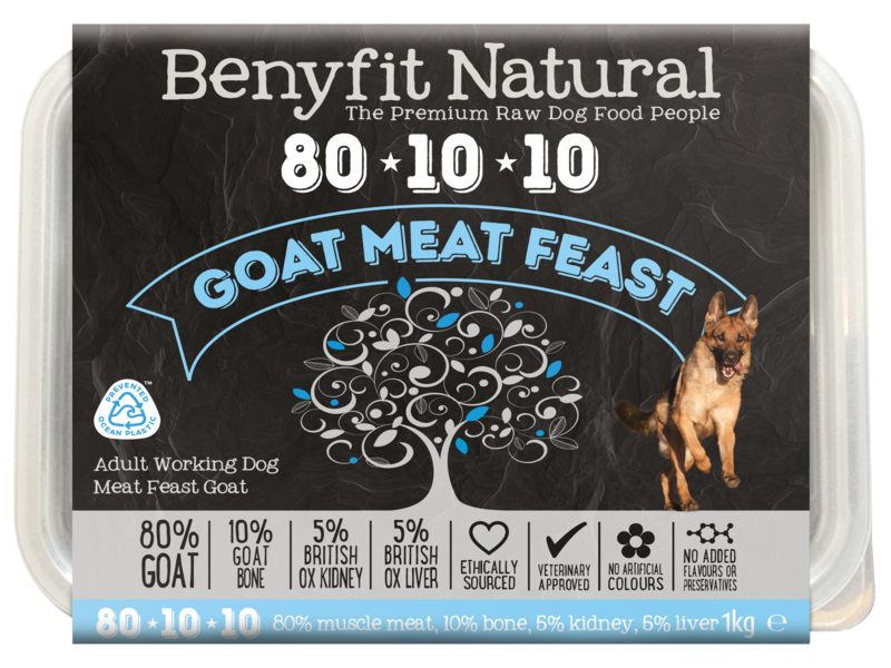 Benyfit Natural Goat Meat Feast 500g