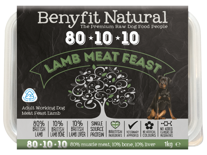 Benyfit Natural Lamb Meat Feast 500g