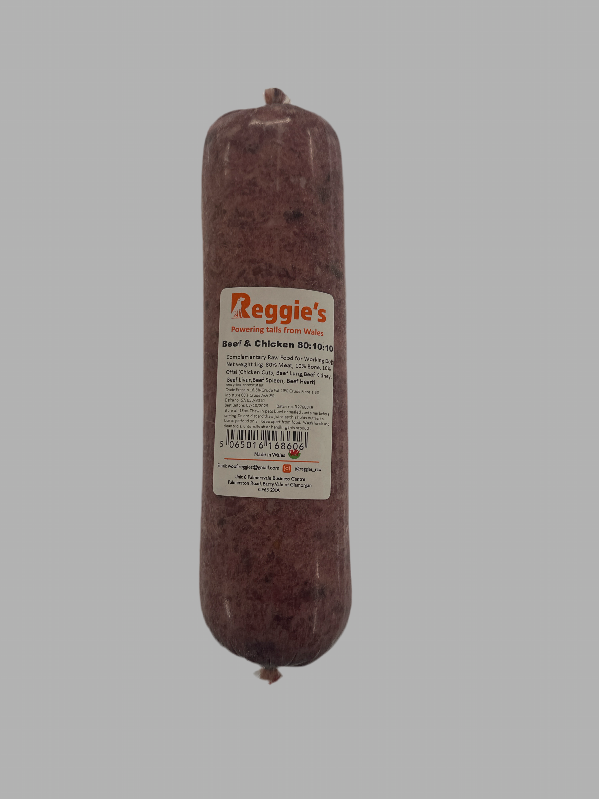 Reggies Beef & Chicken 1KG