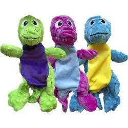 Hem and Boo Dinosaur dog toy mixed colours