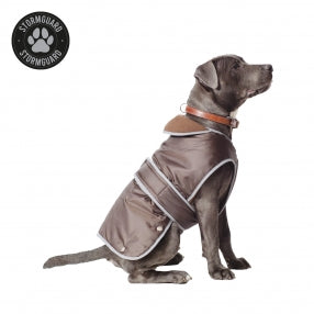 Ancol StormGuard Dog Coat - Chocolate