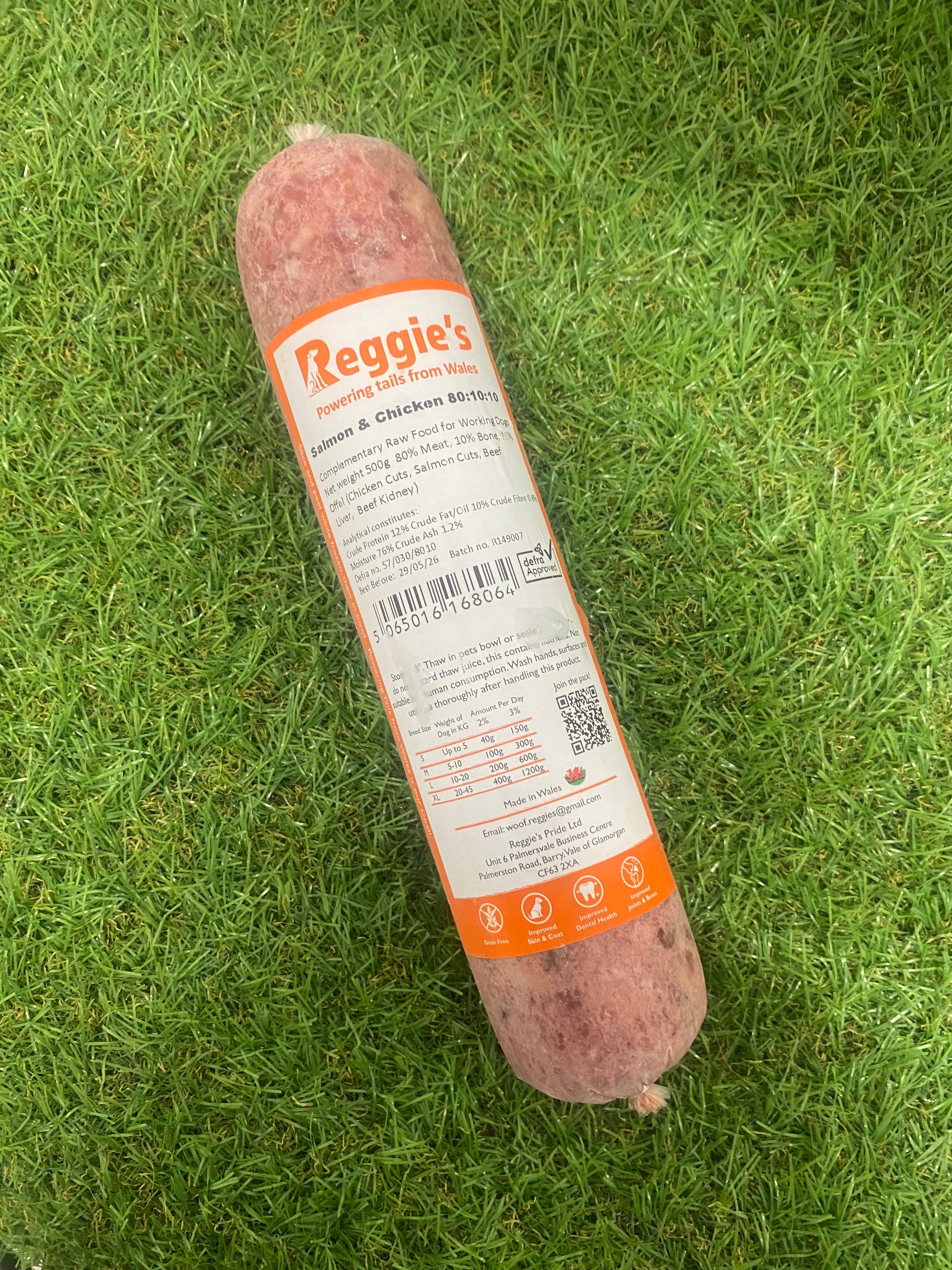 Reggies Mince - Salmon & Chicken 500g