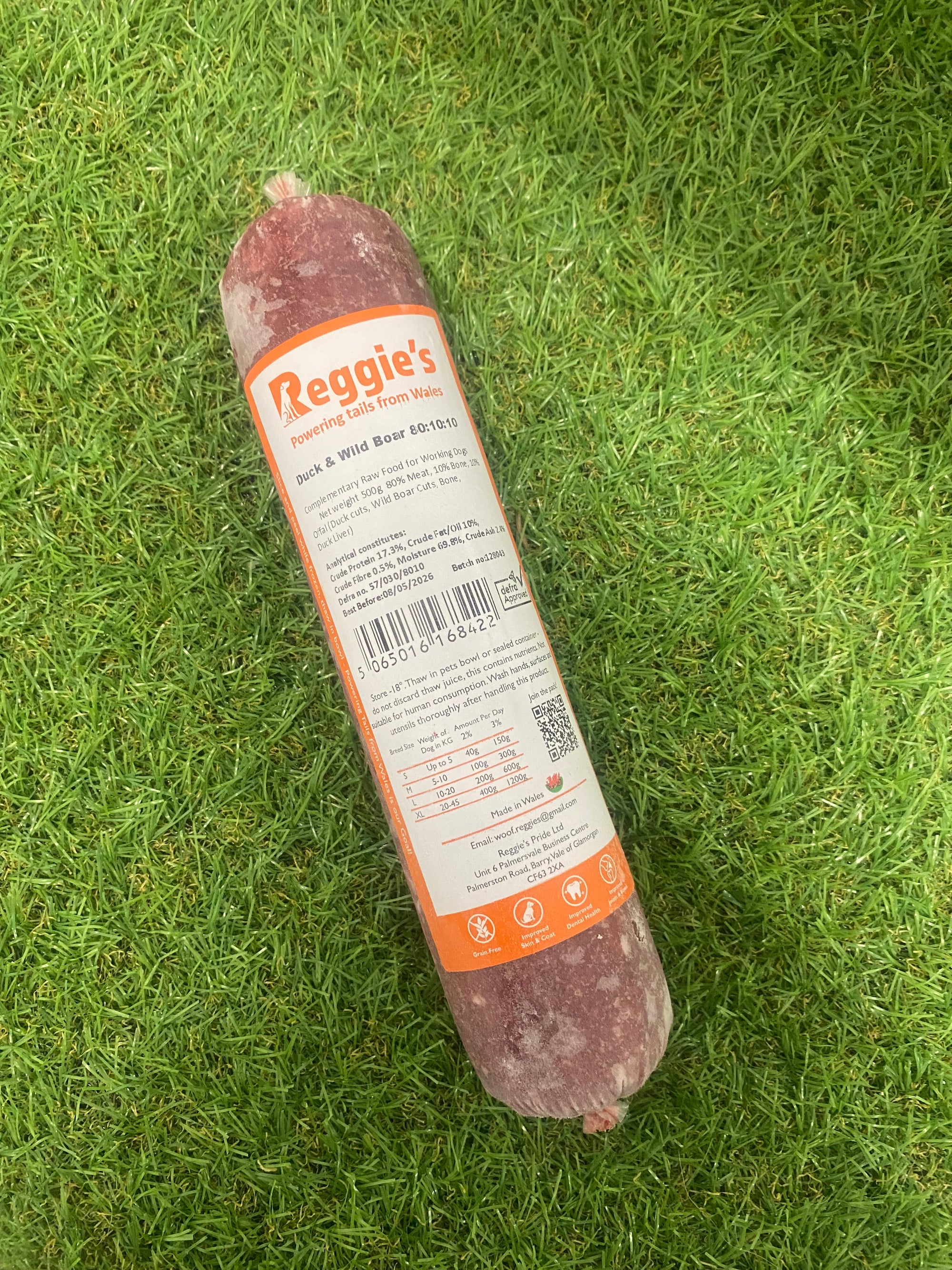 Reggies Mince - Duck & Wild Boar 500g