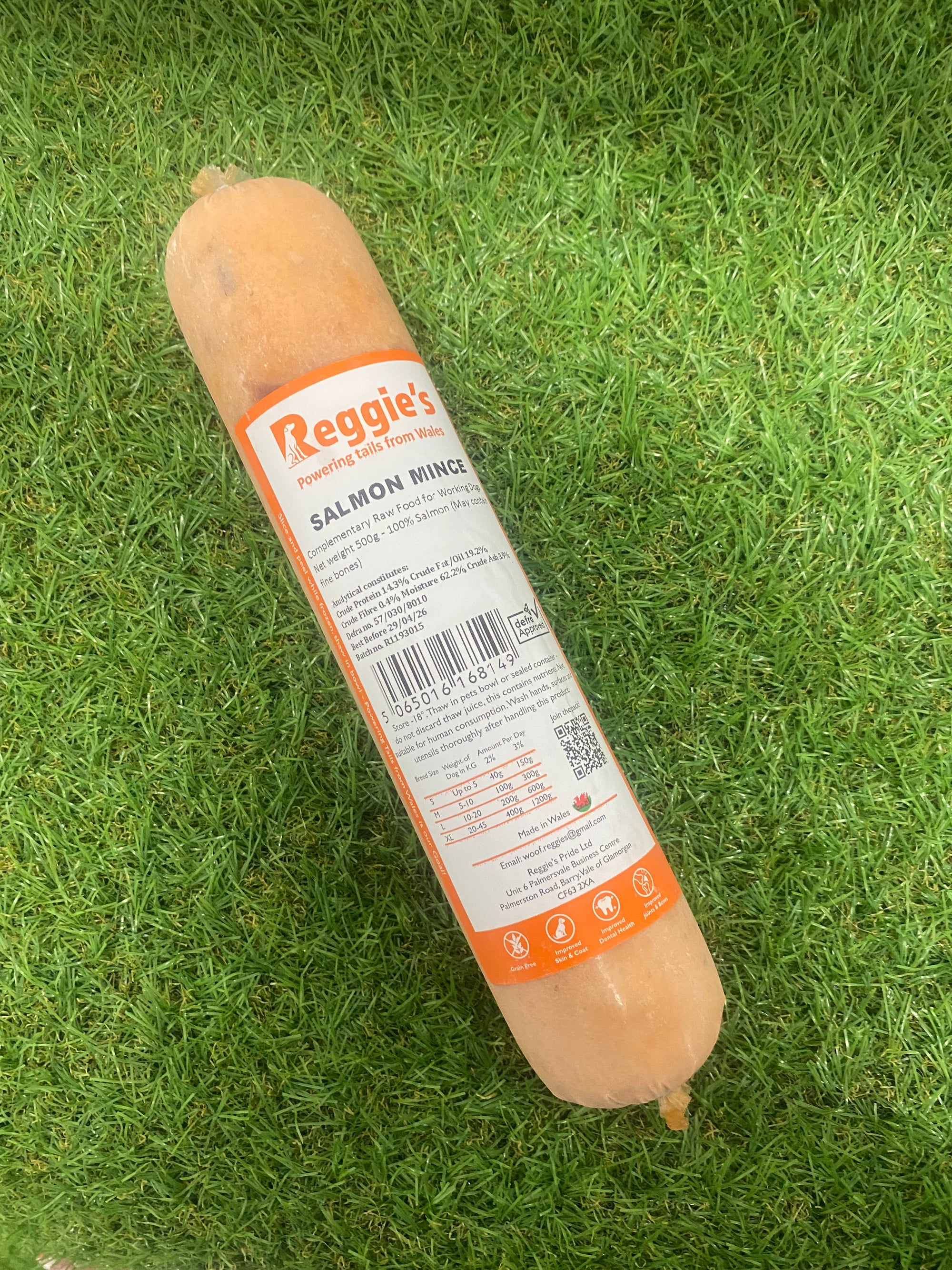 Reggies Mince - Boneless Salmon 500g
