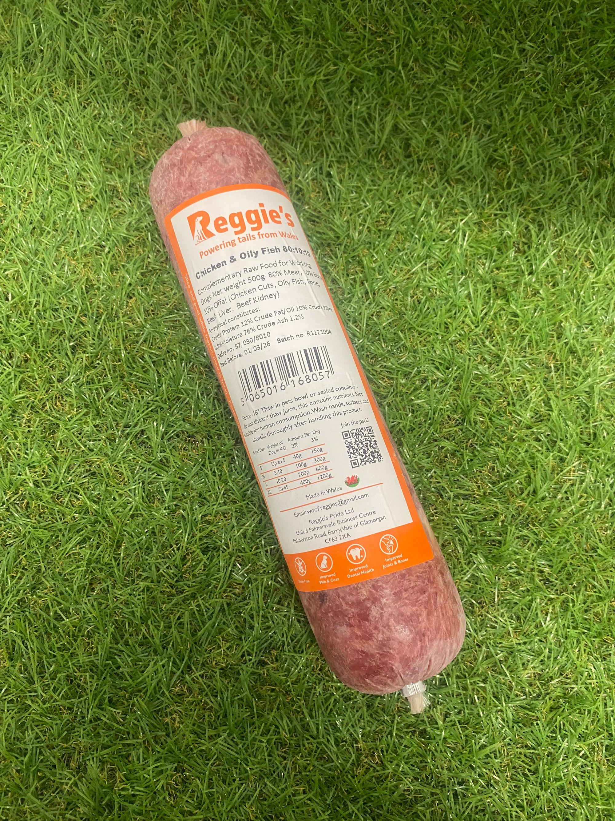 Reggies Mince - Oily Fish & Chicken 500g