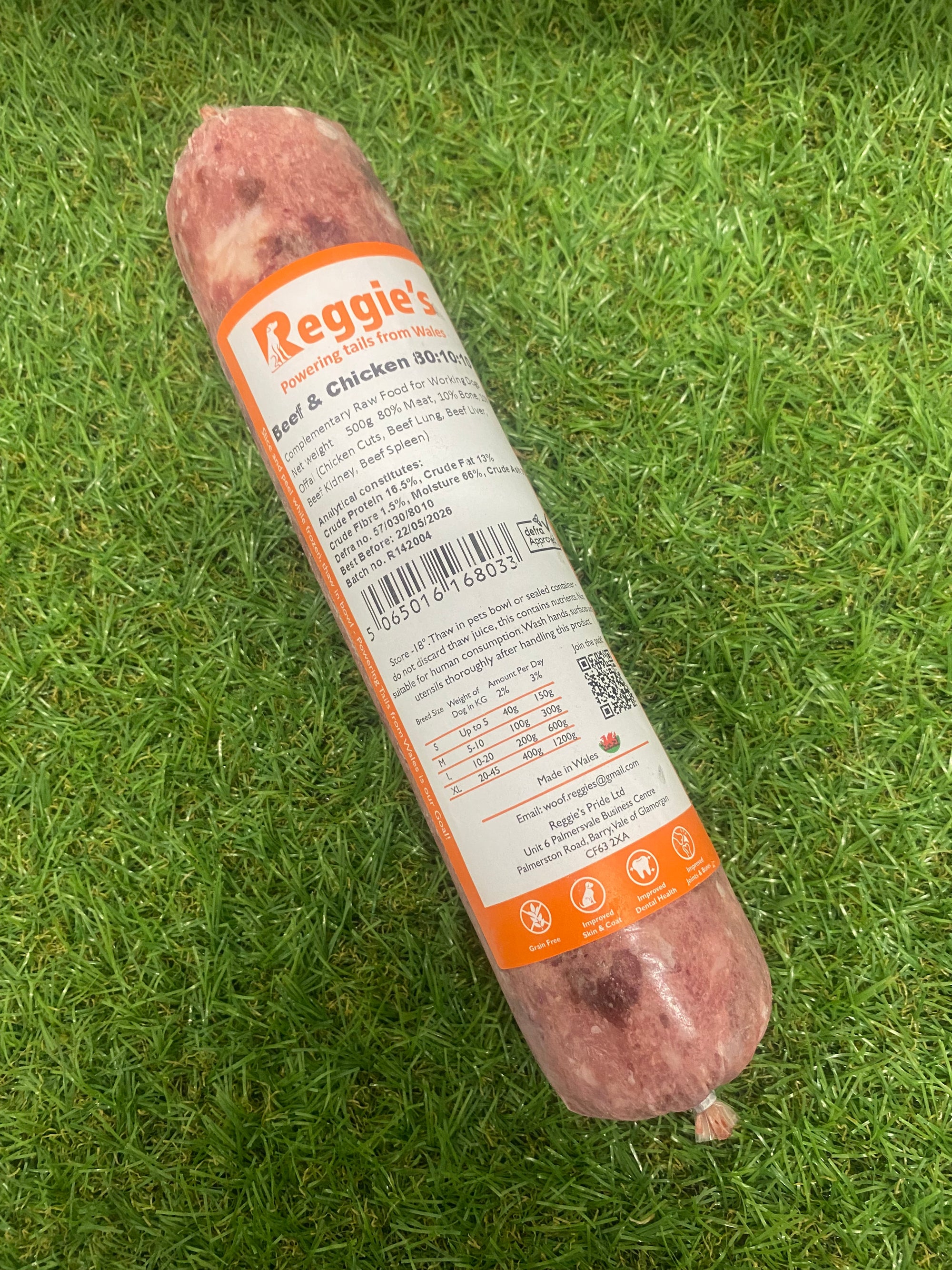 Reggies Mince - Beef & Chicken 500g