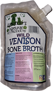 Alexanders Venison Bone Broth Pouch 500ml