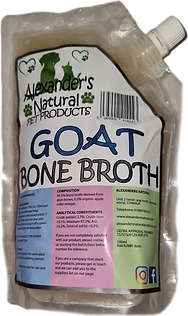 Alexanders Goat Bone Broth Pouch 500ml