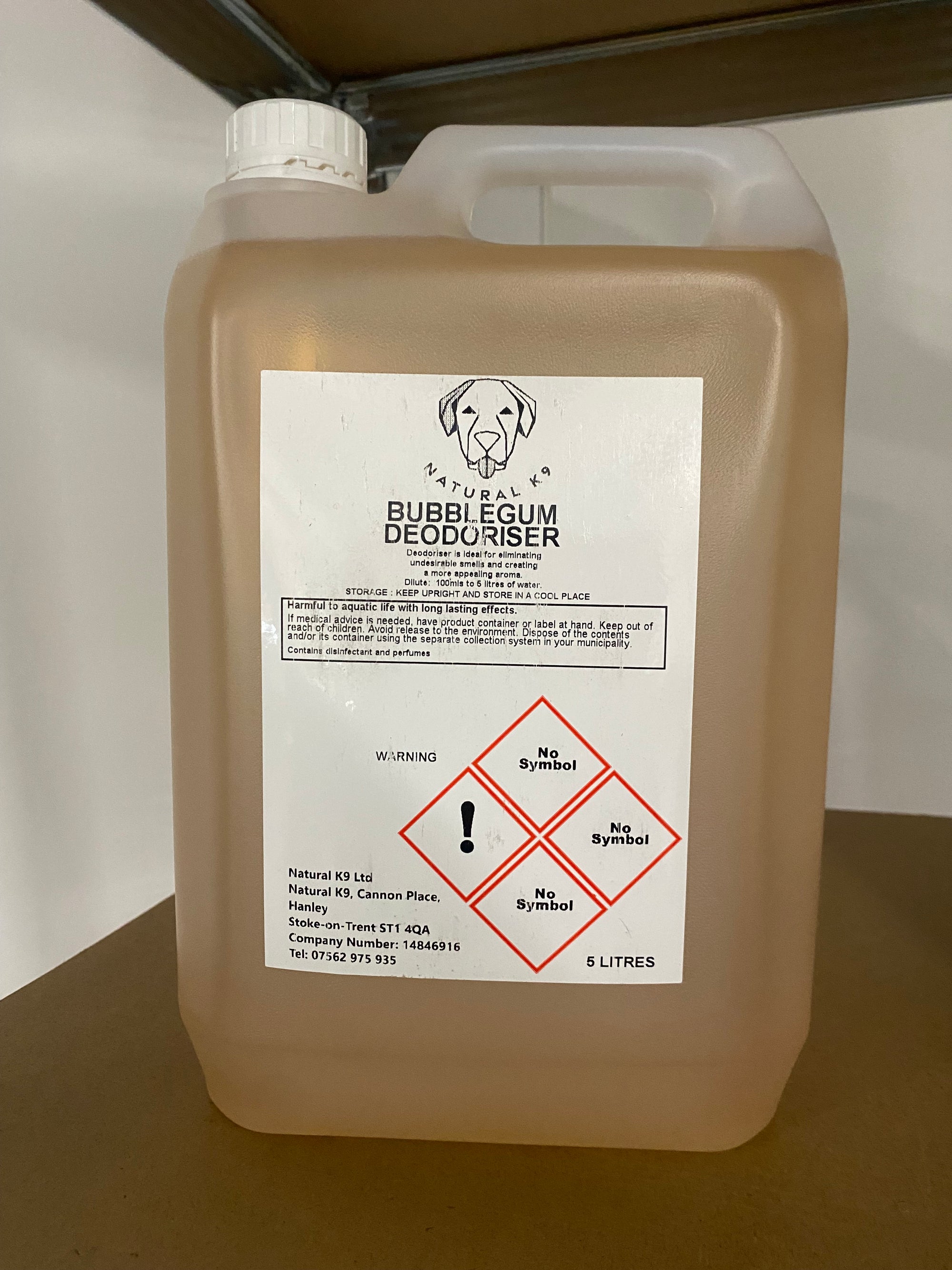 Natural K9 - BubbleGum Deodoriser 5L