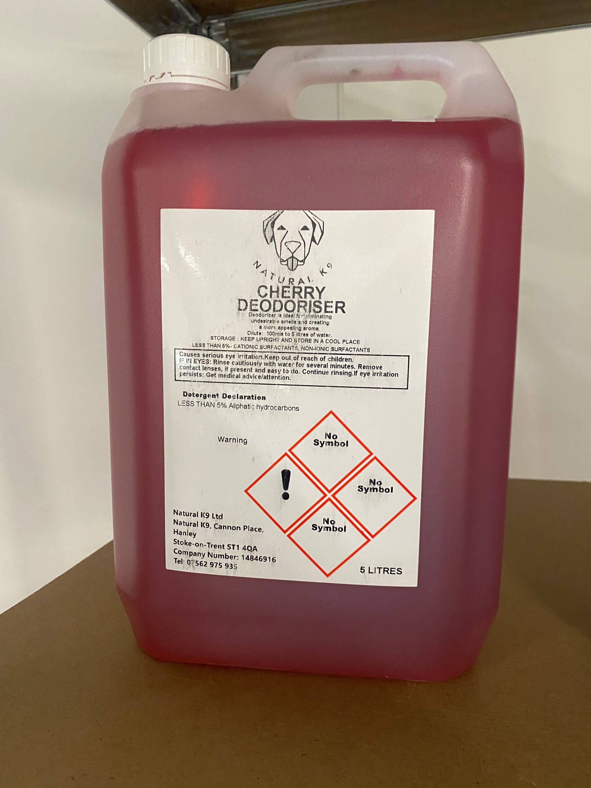 Natural K9 - Cherry Deodoriser 5L