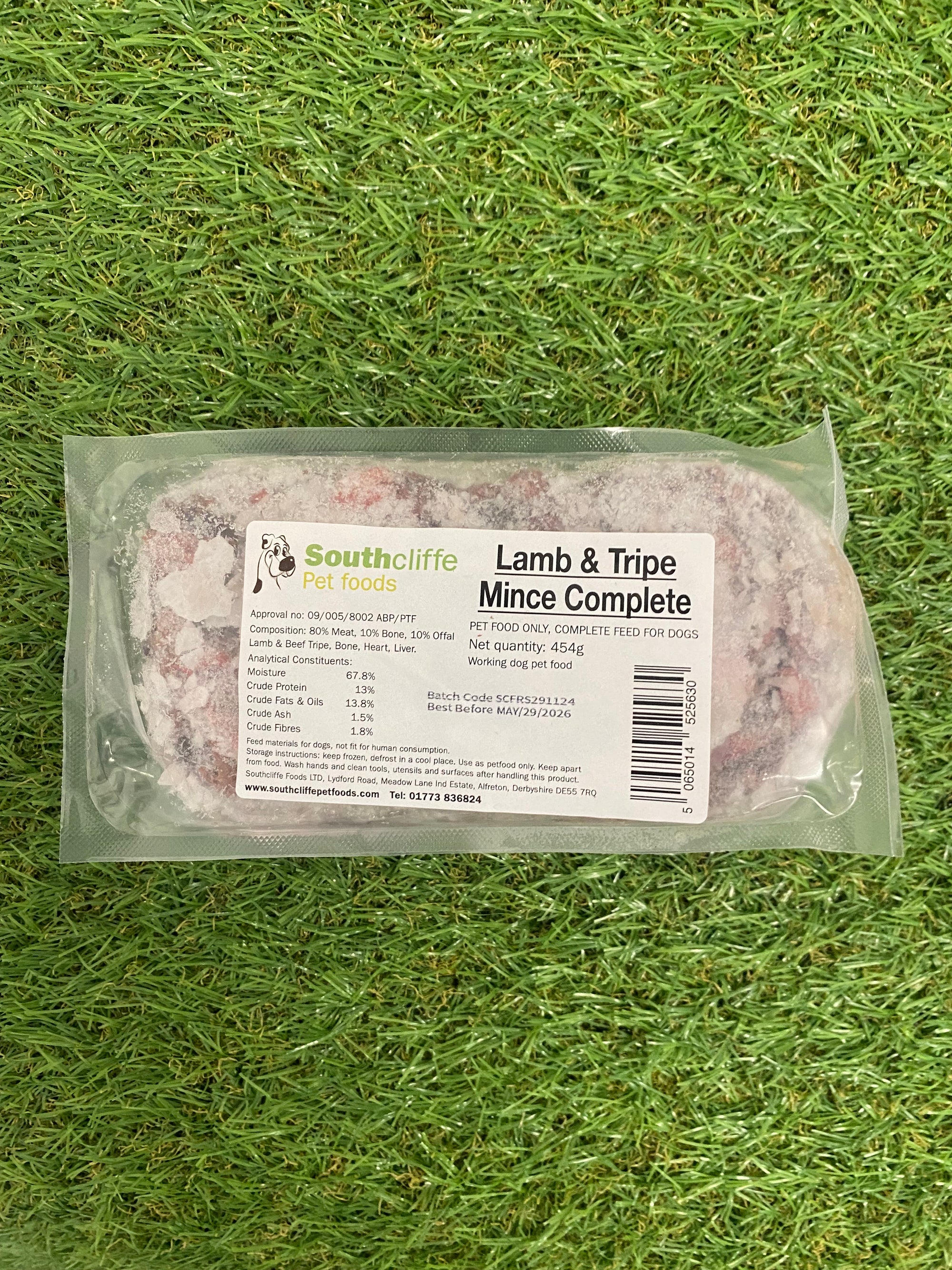 SouthCliffe Lamb & Tripe Complete 454g