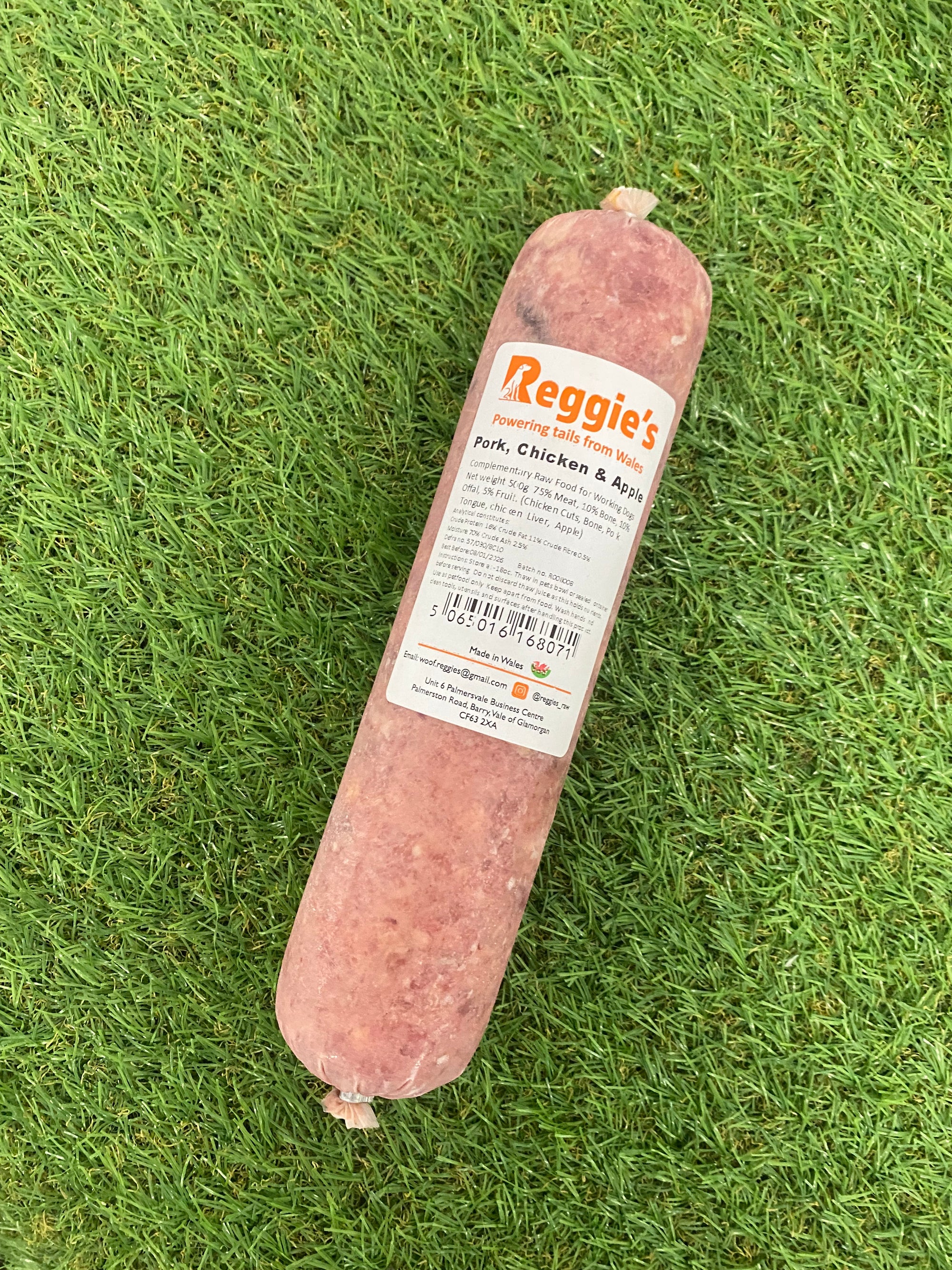 Reggies Mince - Pork Chicken & Apple 500g