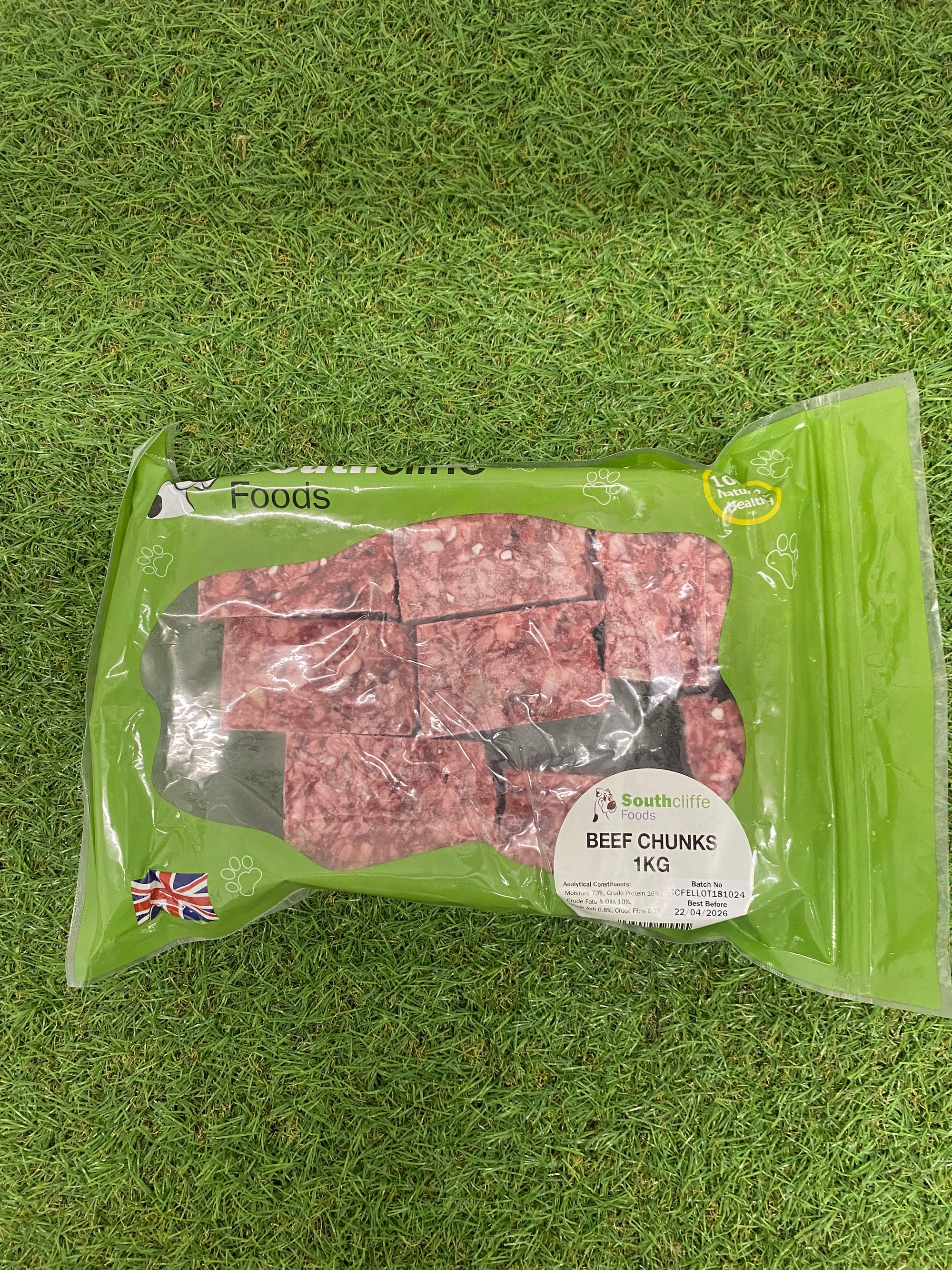 SouthCliffe Beef Chunks 1kg