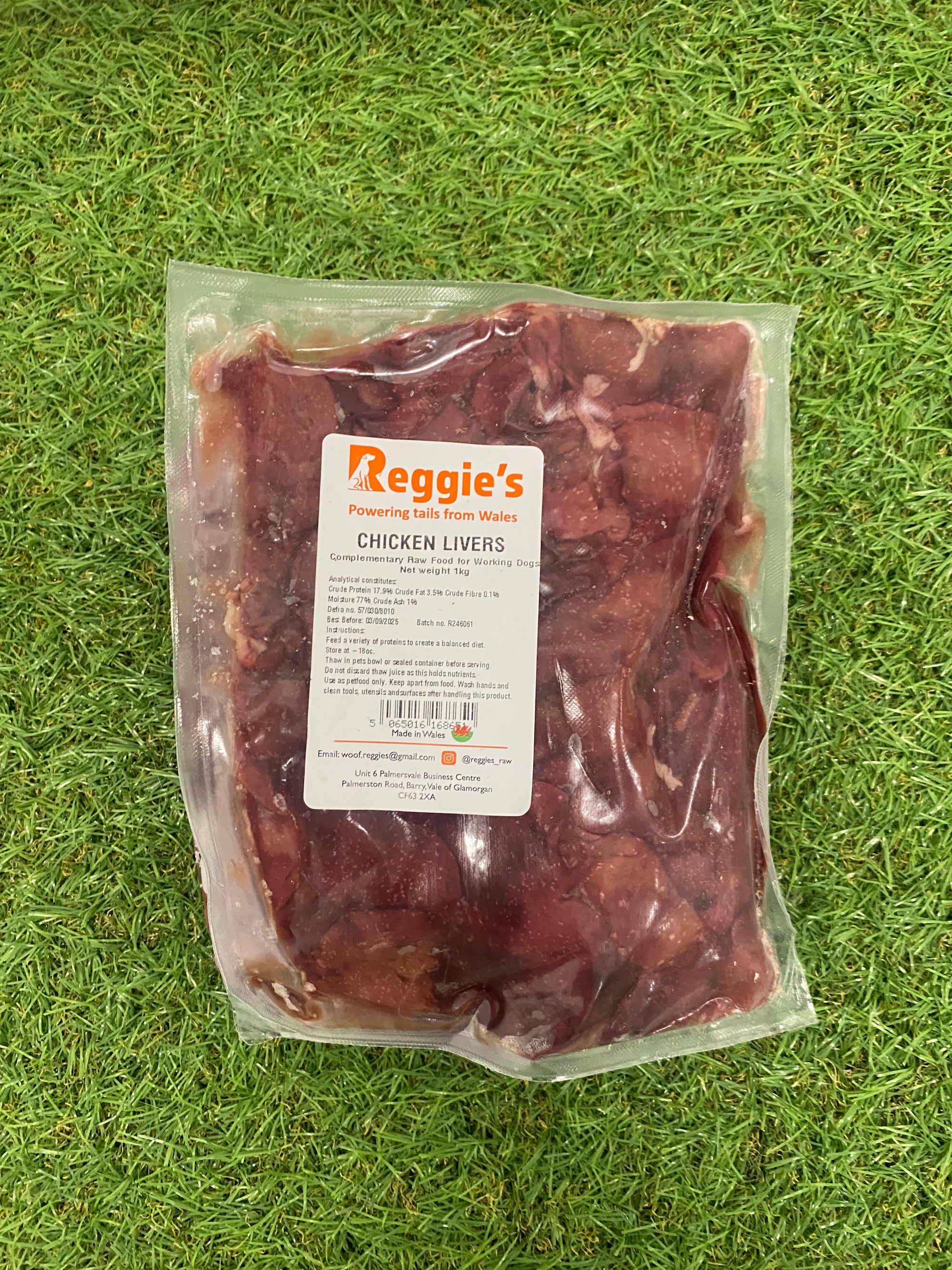 Reggies Chicken Liver 1KG