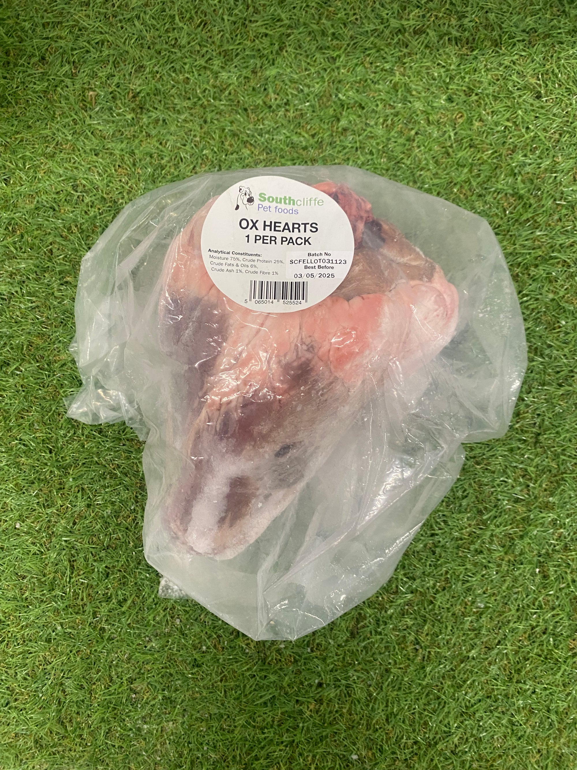 Southcliffe Ox Heart 3kg