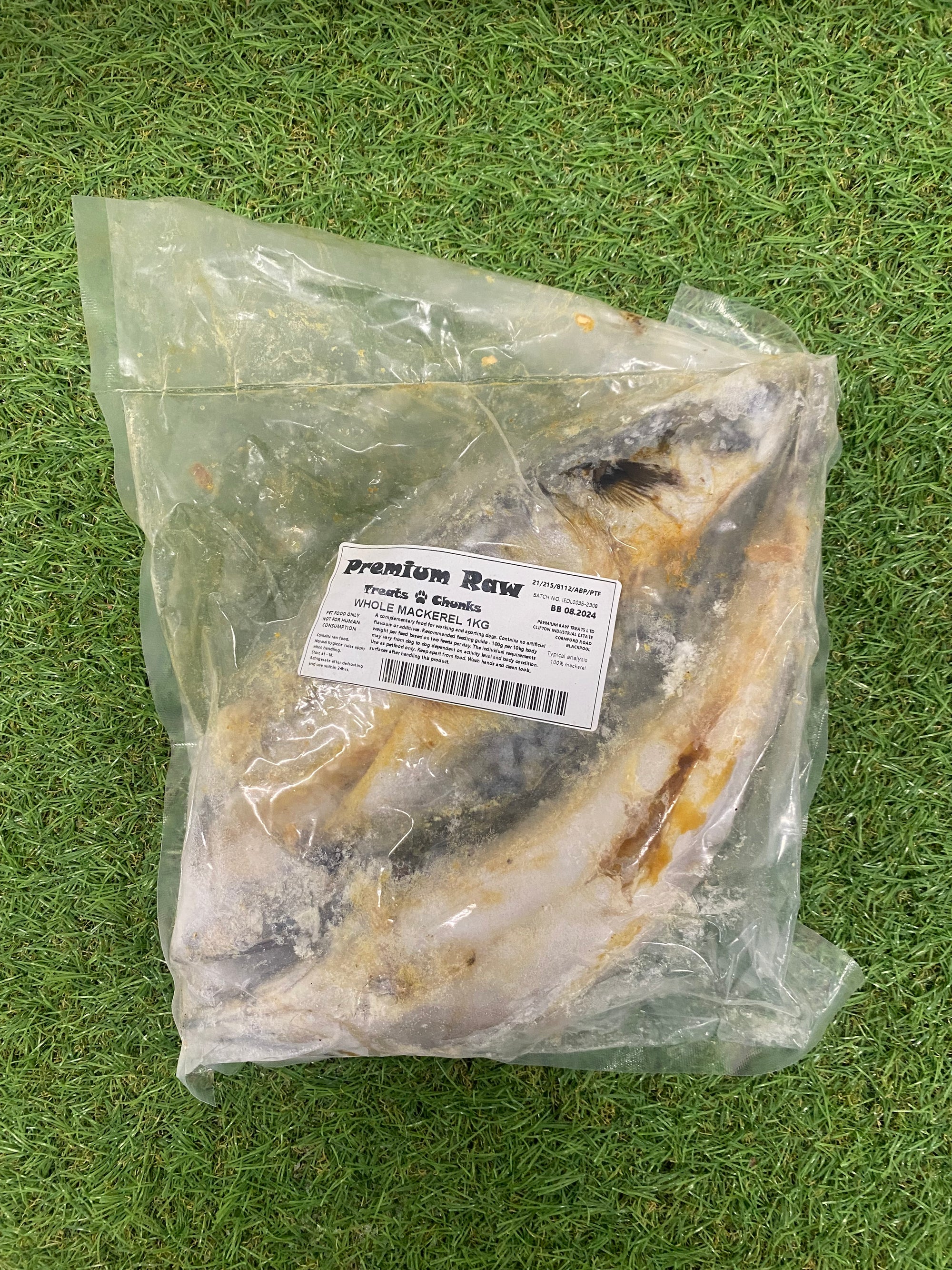 Premium Raw Whole Mackrel 1k