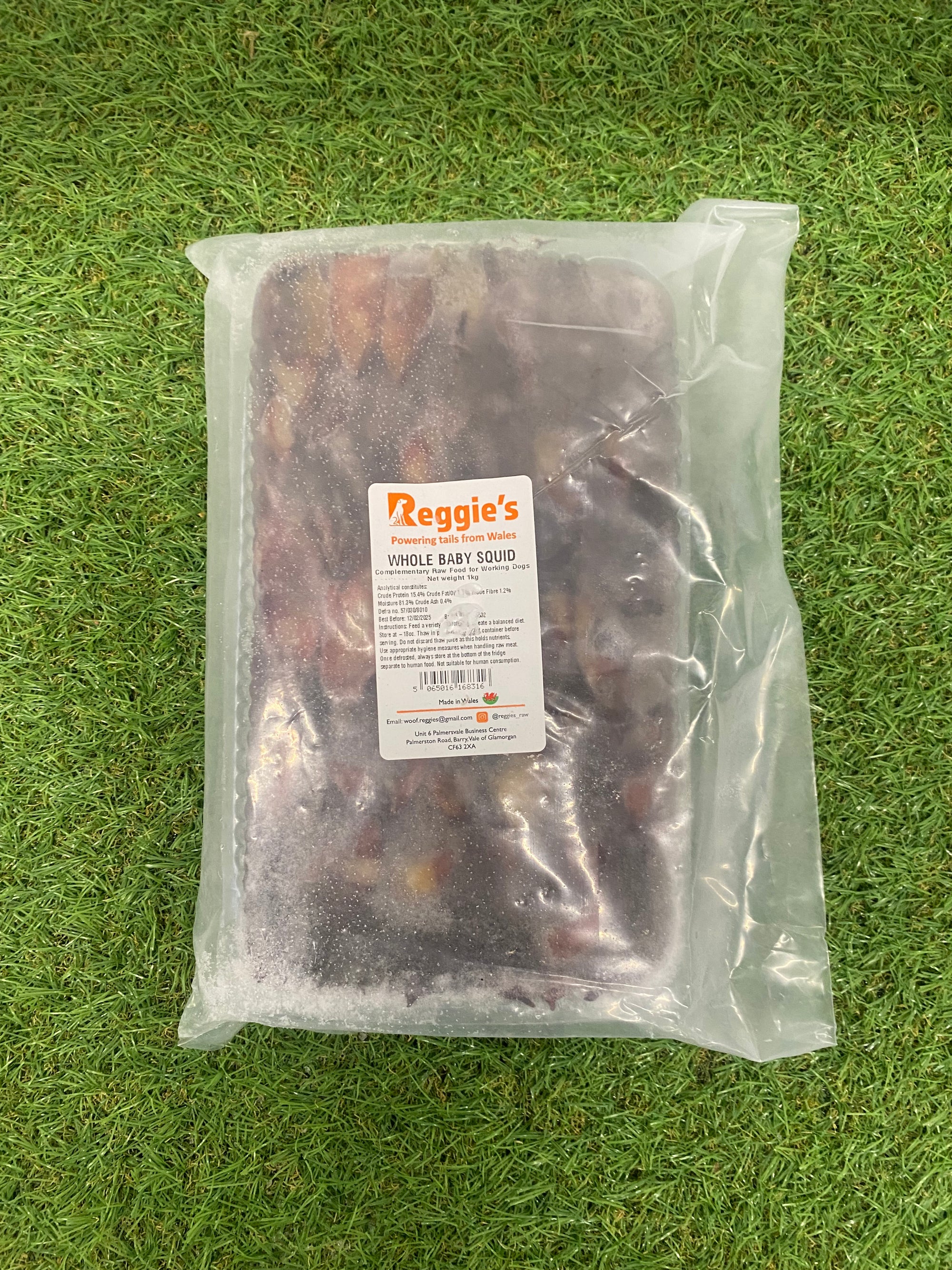 Reggies Baby Squid 1kg