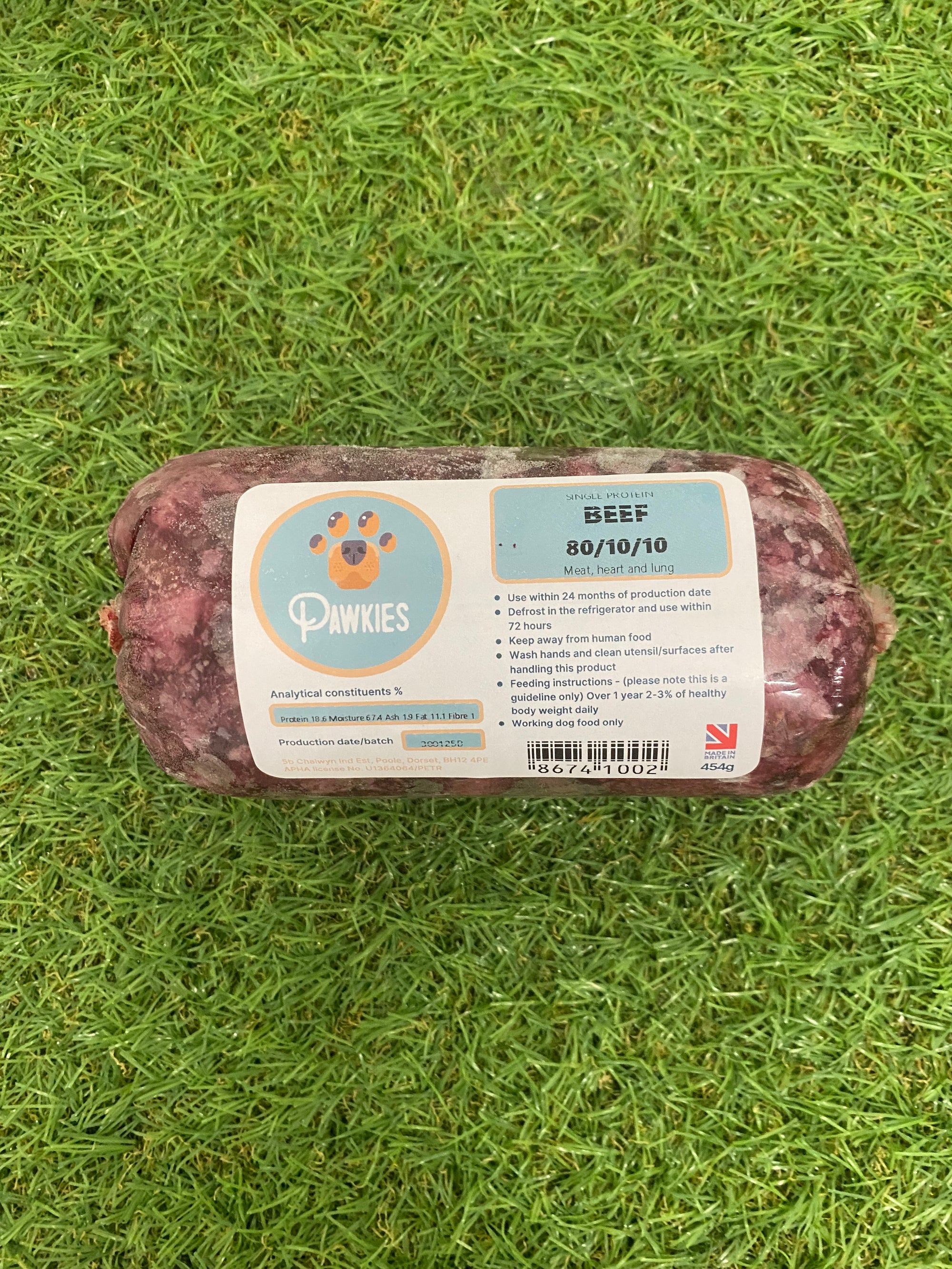 Pawkies Beef 454g