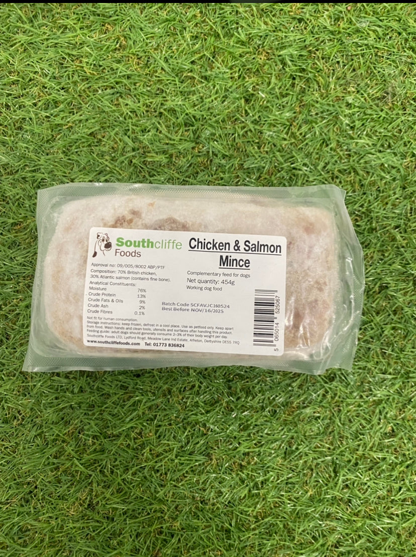 SouthCliffe Mince - Chicken & Salmon Complete 454g