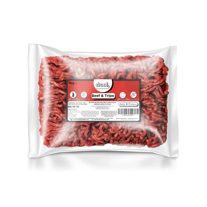 Drool Mince - Beef & Tripe 1kg