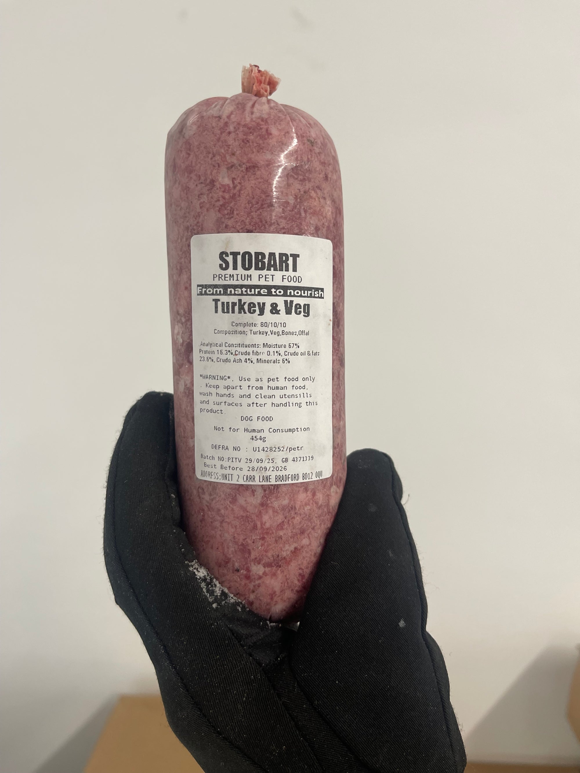 Stobart Raw- Turkey & Veg